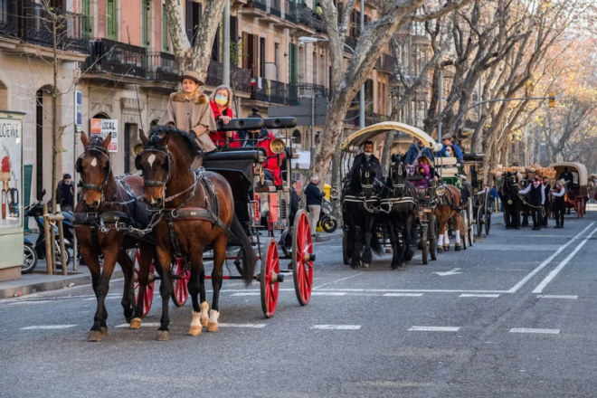 Dos-cents anys dels Tres Tombs, la festa dels carruatges i els cavalls