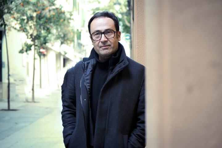 Daniel Vázquez Sallés, dimecres a Barcelona (fotografia: Adiva Koenigsberg).