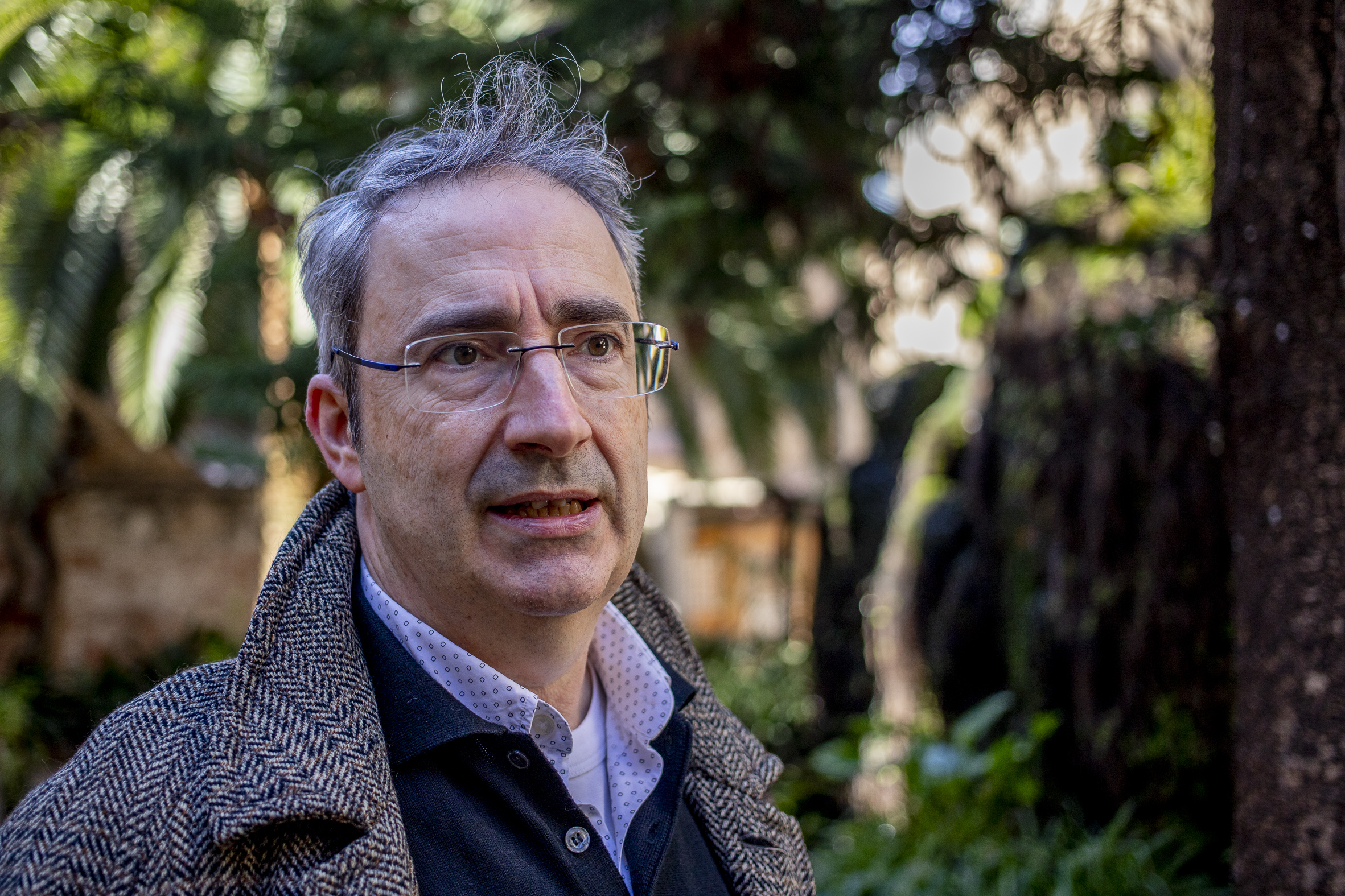 El poeta Jaume Subirana.