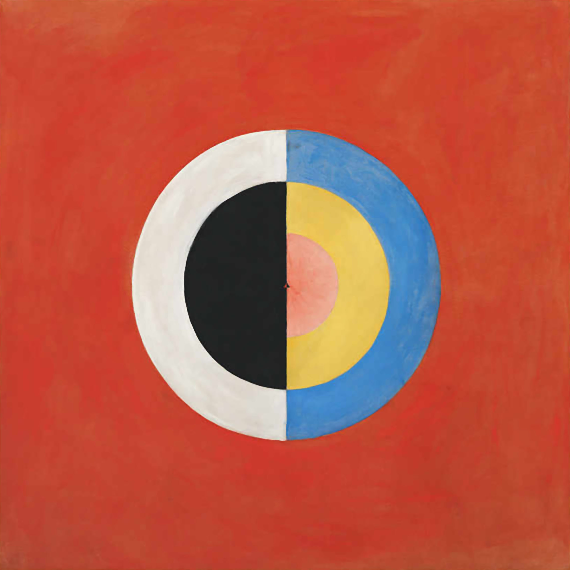 Hilma af Klint, de la sèrie ‘El cigne’, 1915 (detall).