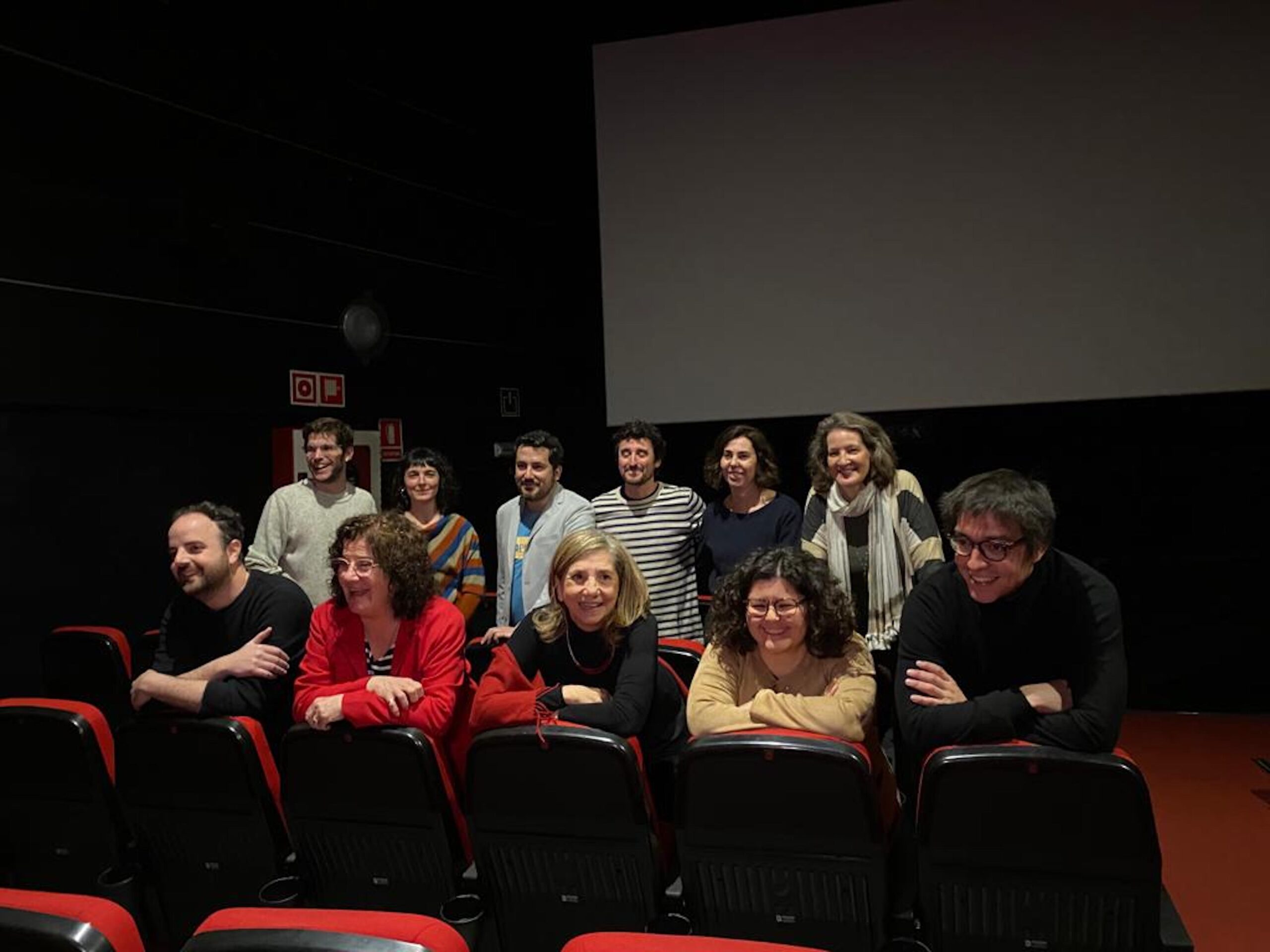 El grup impulsor de l'Espai Texas (fotografia: Pol Baraza).