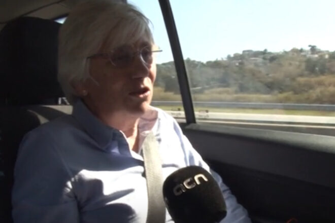 [VÍDEOS] Així ha estat el moment en què Ponsatí ha entrat al Principat després de cinc anys d’exili