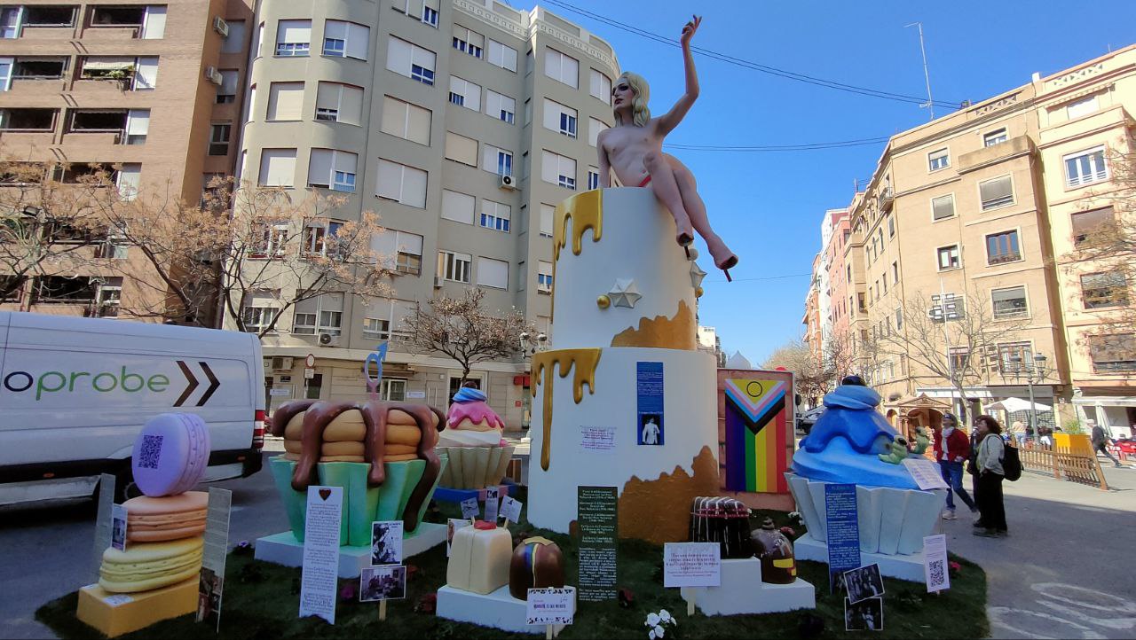 Imatge de la falla Palleter-Erudito Orellana