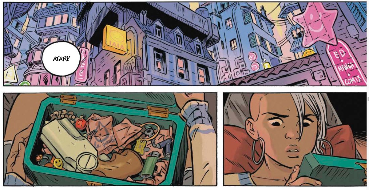 Algunes imatges del primer volum del còmic 'Noceà', de Ricard Efa.