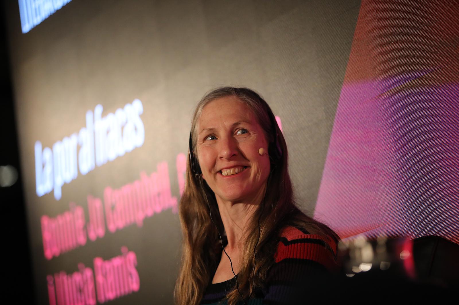 Bonnie Jo Campbell a Olot (fotografia: Martí Albesa).