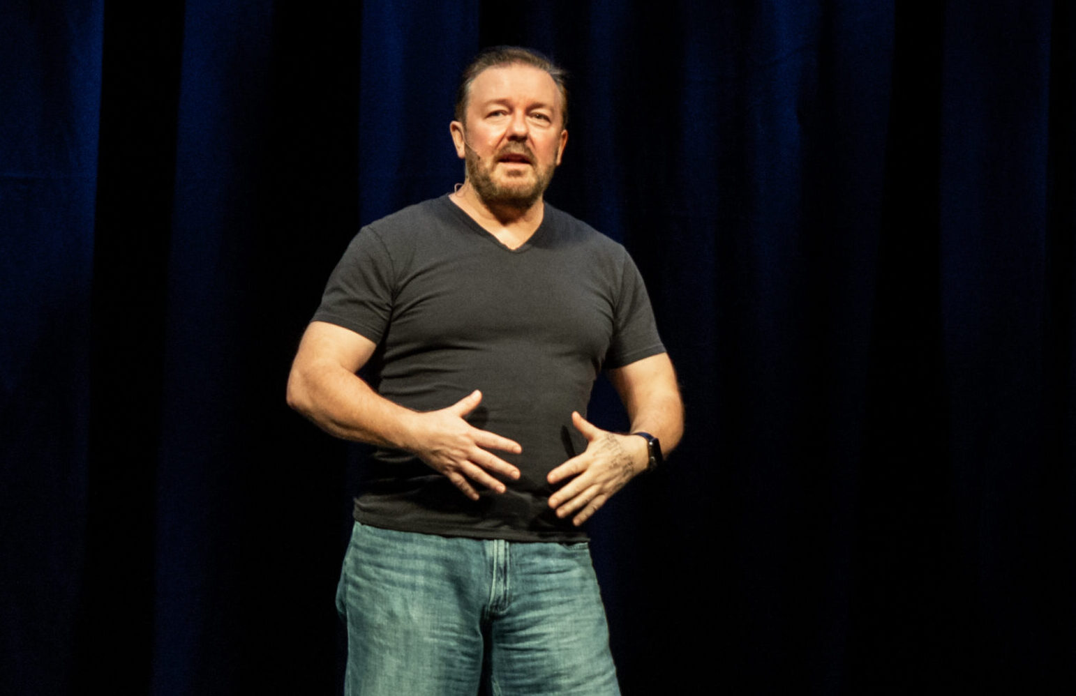 L'humorista Ricky Gervais portarà a Barcelona el seu nou monòleg