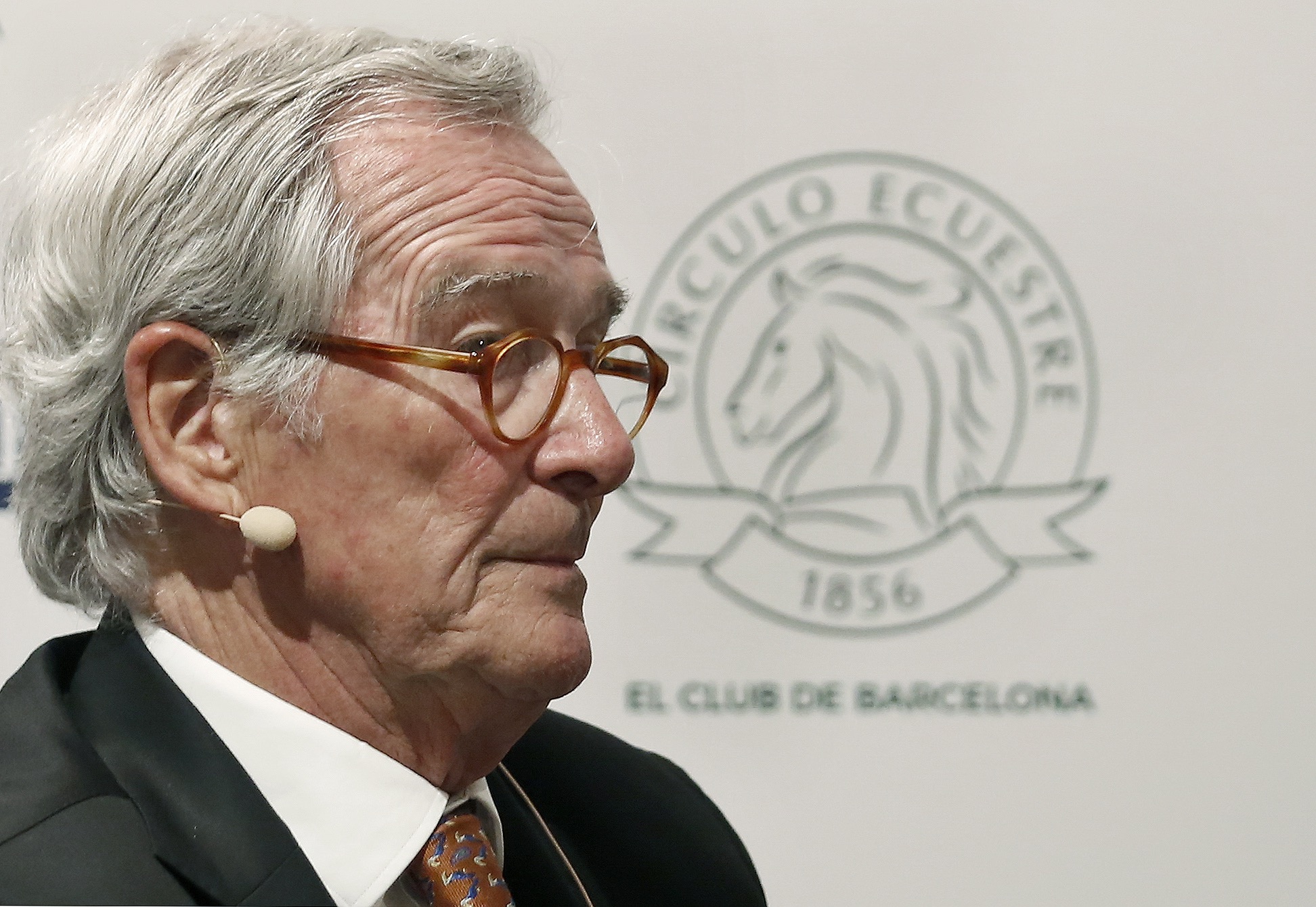 Xavier Trias aquest dilluns al Círculo Ecuestre (Foto: EFE/Andreu Dalmau)