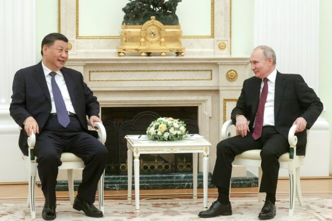 Xi convida Putin a la Xina durant el 2023