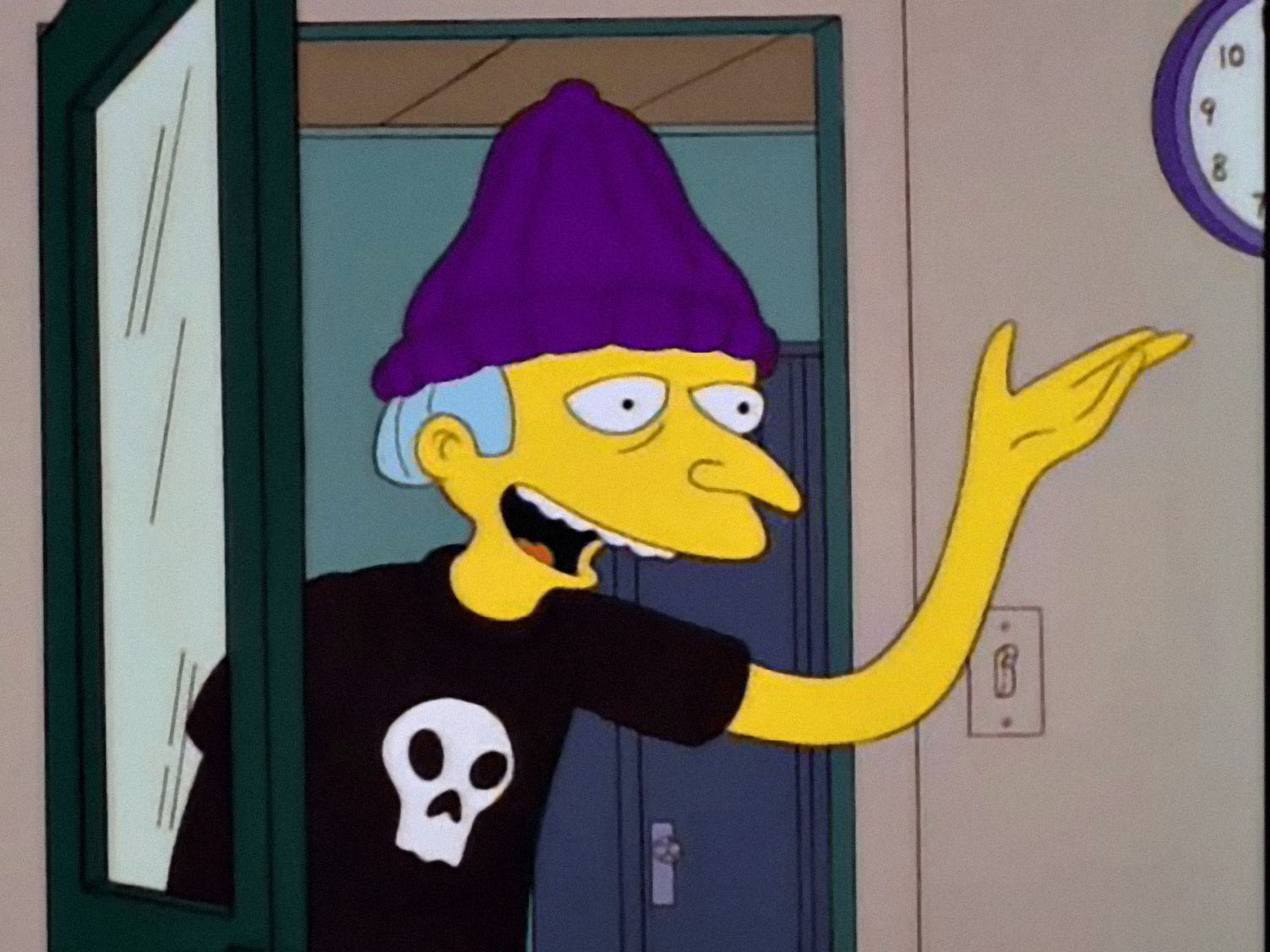 El ‘meme’ del senyor Burns, de ‘The Simpsons’, vestit de jove és molt utilitzat per fer befa dels adults quan tracten de parlar com els joves.