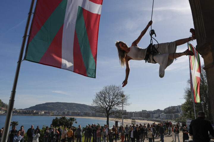 Acte de la plataforma Euskal Herria Batera a Sant Sebastià