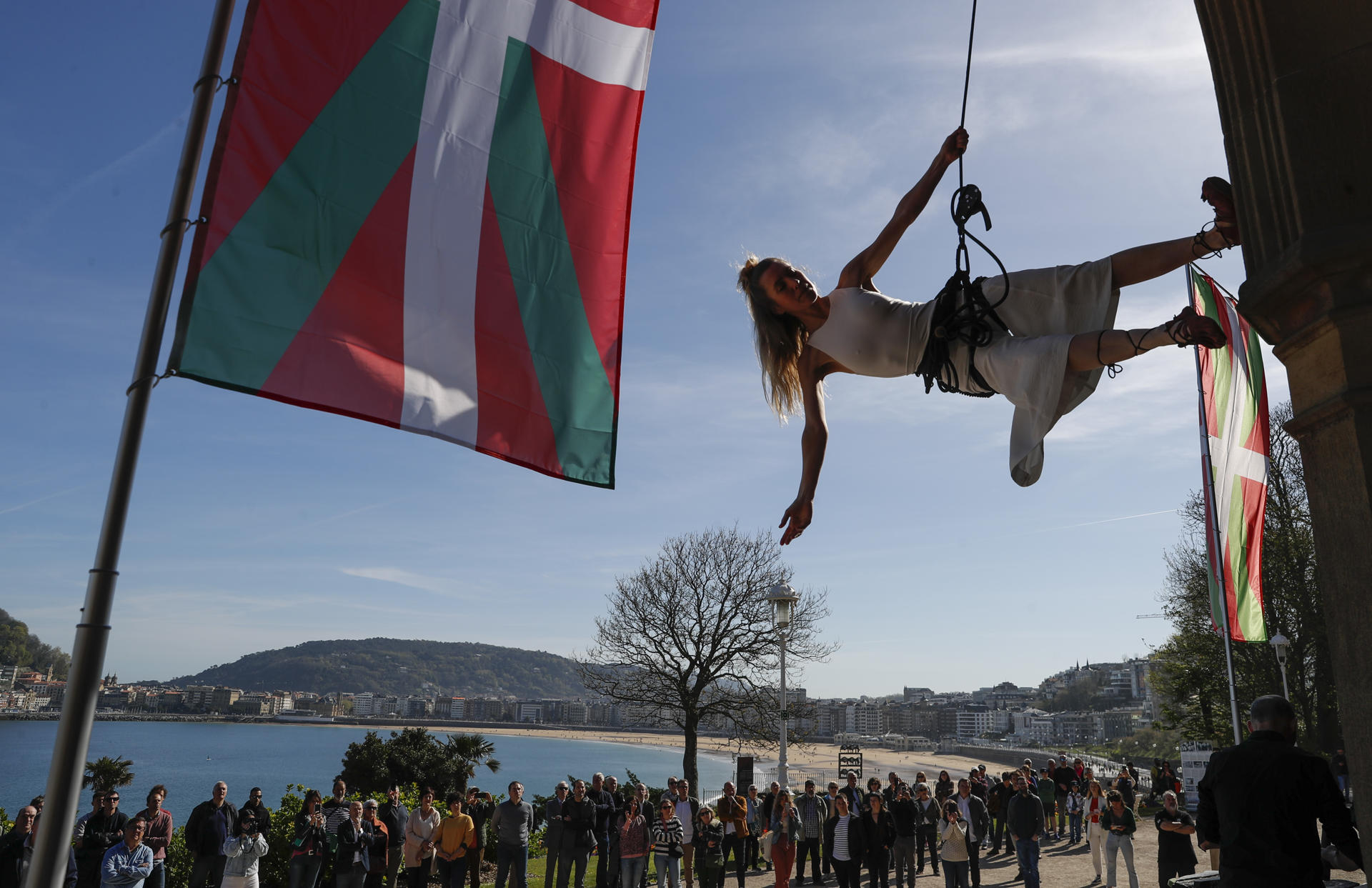 Acte de la plataforma Euskal Herria Batera a Sant Sebastià