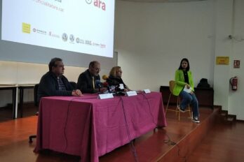 Un moment de la presentació del manifest (fotografia: ACN).