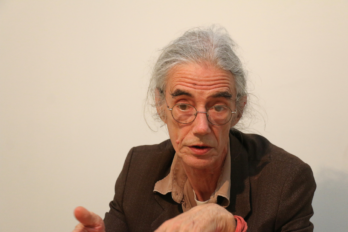 El poeta Enric Casasses. Fotografia: Enric Galli.