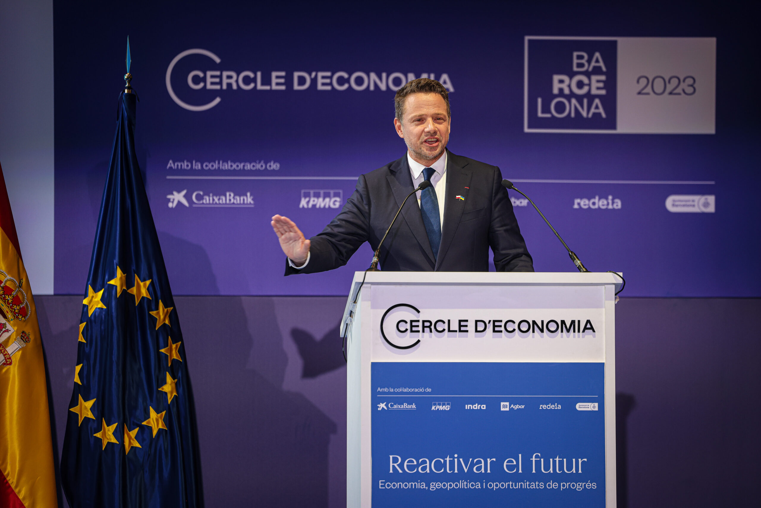 Rafal Trzaskowski. (Fotografia ACN)