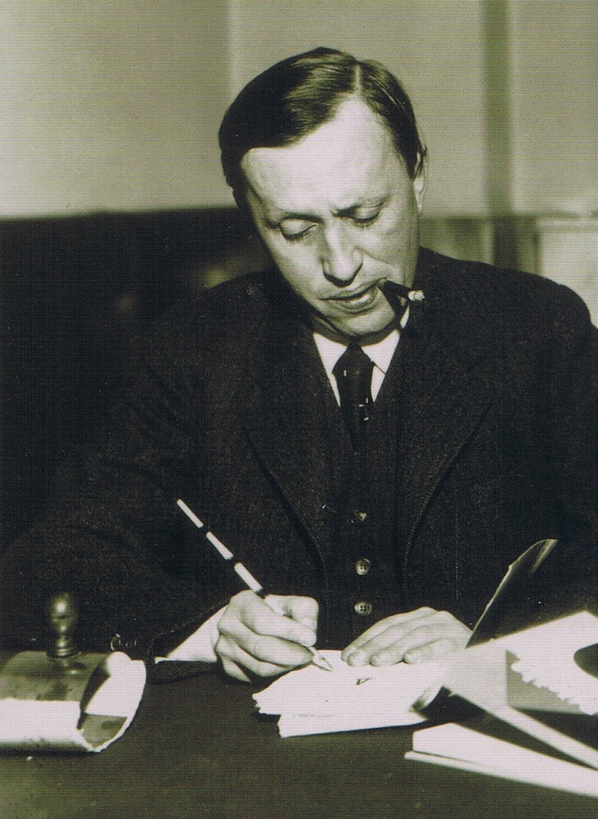 L'escriptor Karel Čapek.