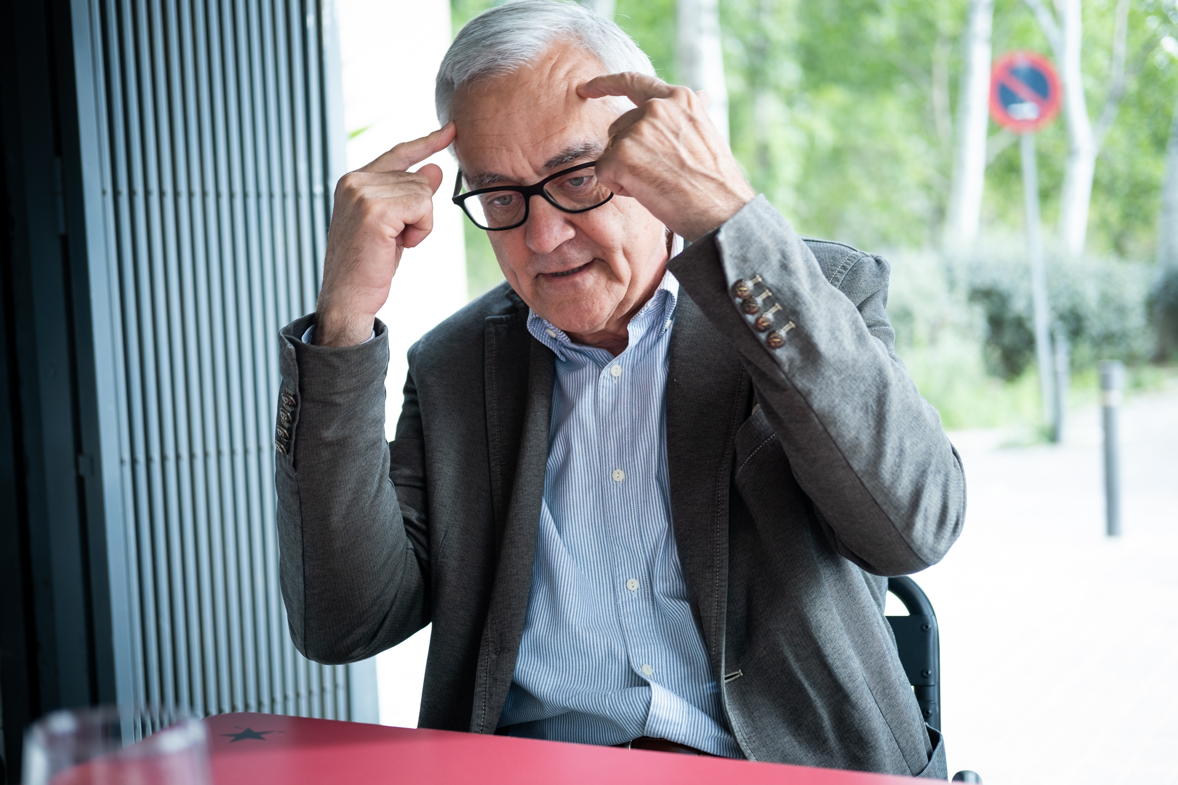 Miquel Puig, a la Zona Franca de Barcelona (Foto: Adiva Koenigsberg)