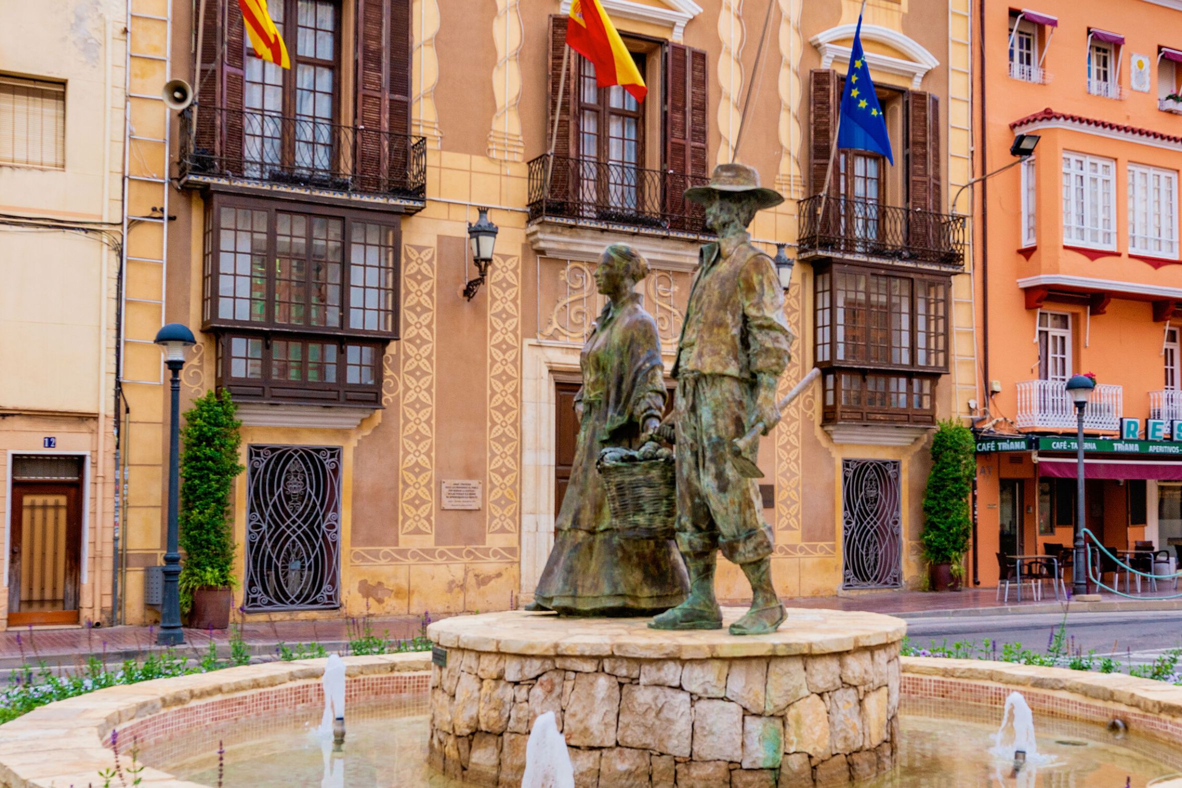 Façana de la casa consistorial de Benicarló. Fotografia: Ajuntament de Benicarló