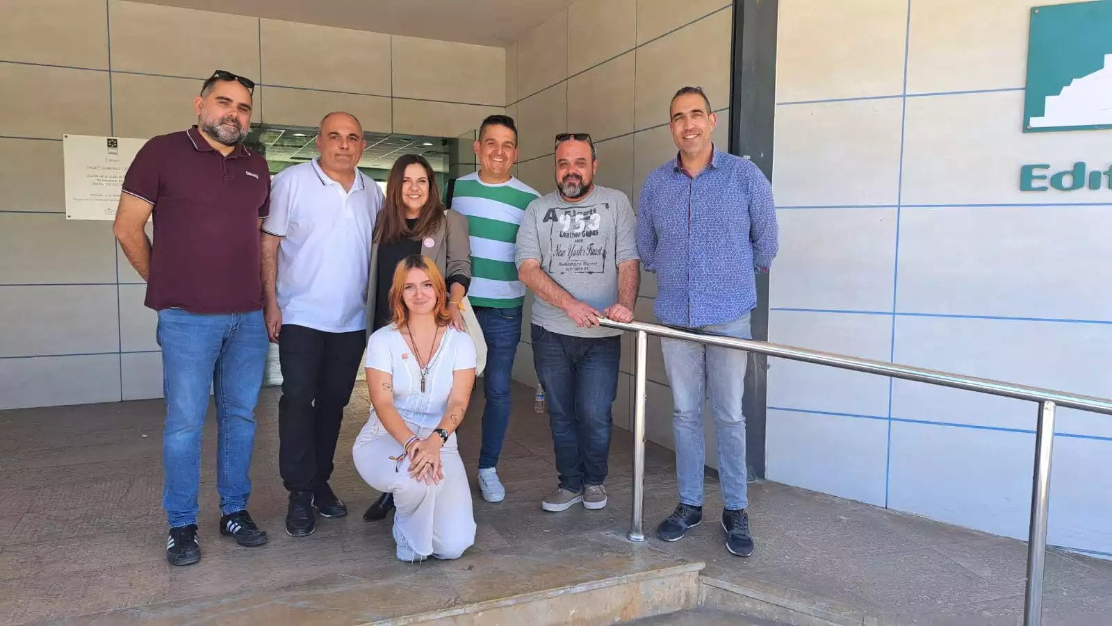 Els candidats de Compromís a Peníscola. (Compromís Peníscola)