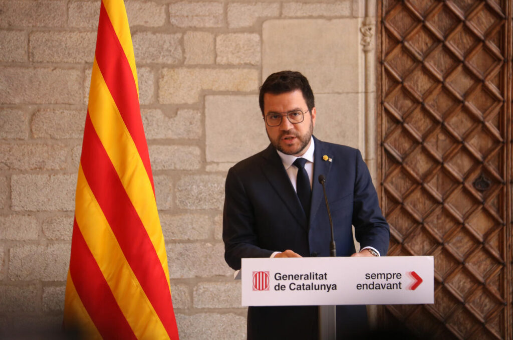 Aragonès proposa un front democràtic a Madrid i rebutja de convocar eleccions