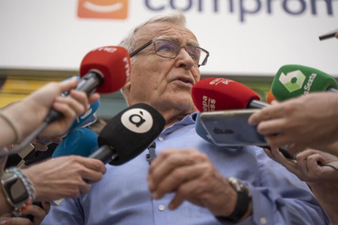 Ribó descarta de dimitir: “Continuaré treballant per València des de l’oposició”