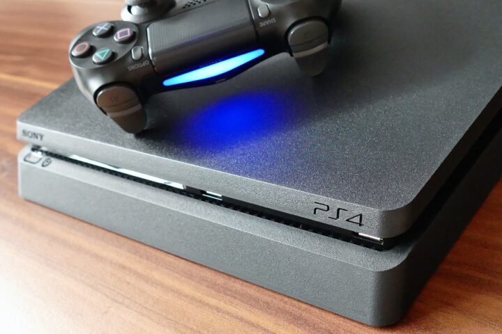 Imatge d'arxiu d'una Playstation 4