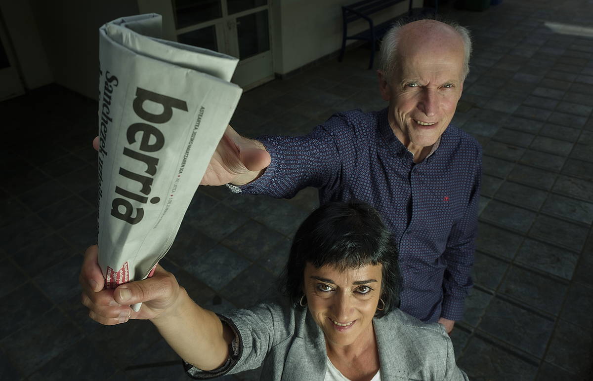 Martxelo Otamendi i Amagoia Mujika: (fotografia: Jon Urbe / Foku).