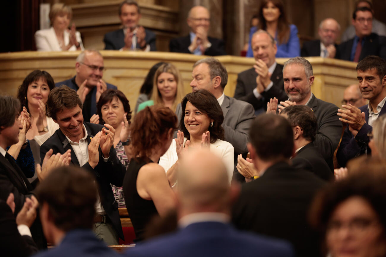 Anna Erra al Parlament de Catalunya (fotografia: ACN / Job Vermeulen).