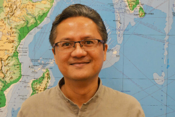 Louie Bacomo, director del Servei Jesuïta als Refugiats de l'Àsia i el Pacífic.