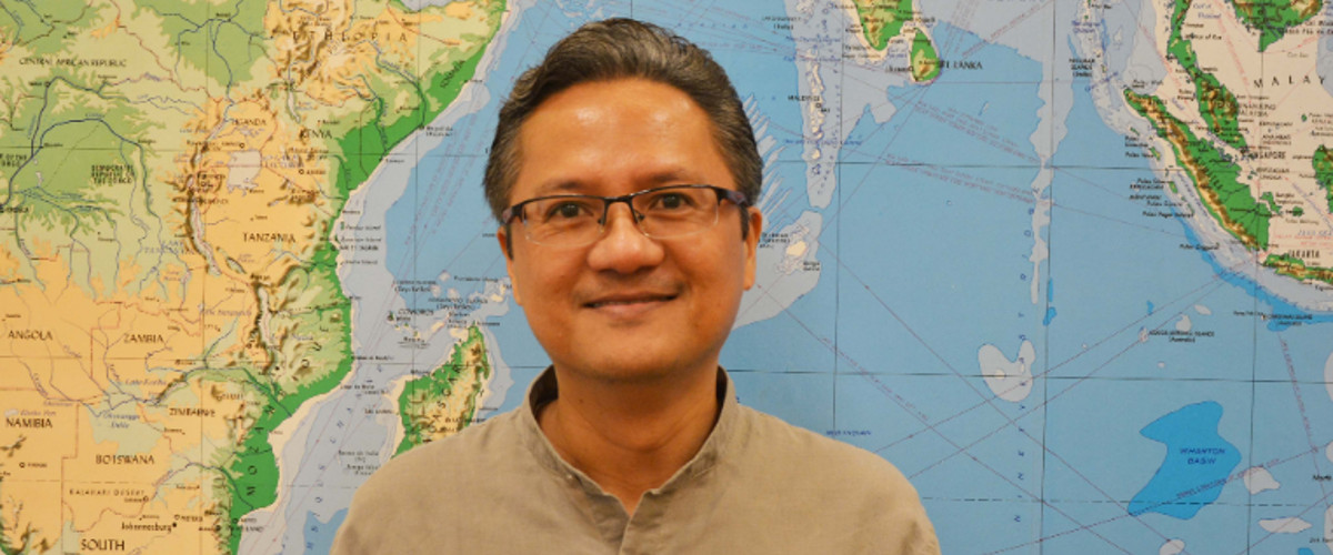 Louie Bacomo, director del Servei Jesuïta als Refugiats de l'Àsia i el Pacífic.