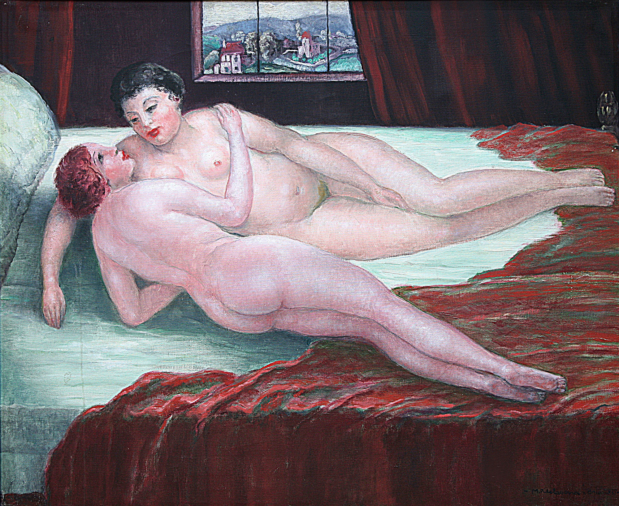 Marià Pidelaserra, ‘Nus’ (1937), obra del Museu Abelló, Mollet del Vallès.