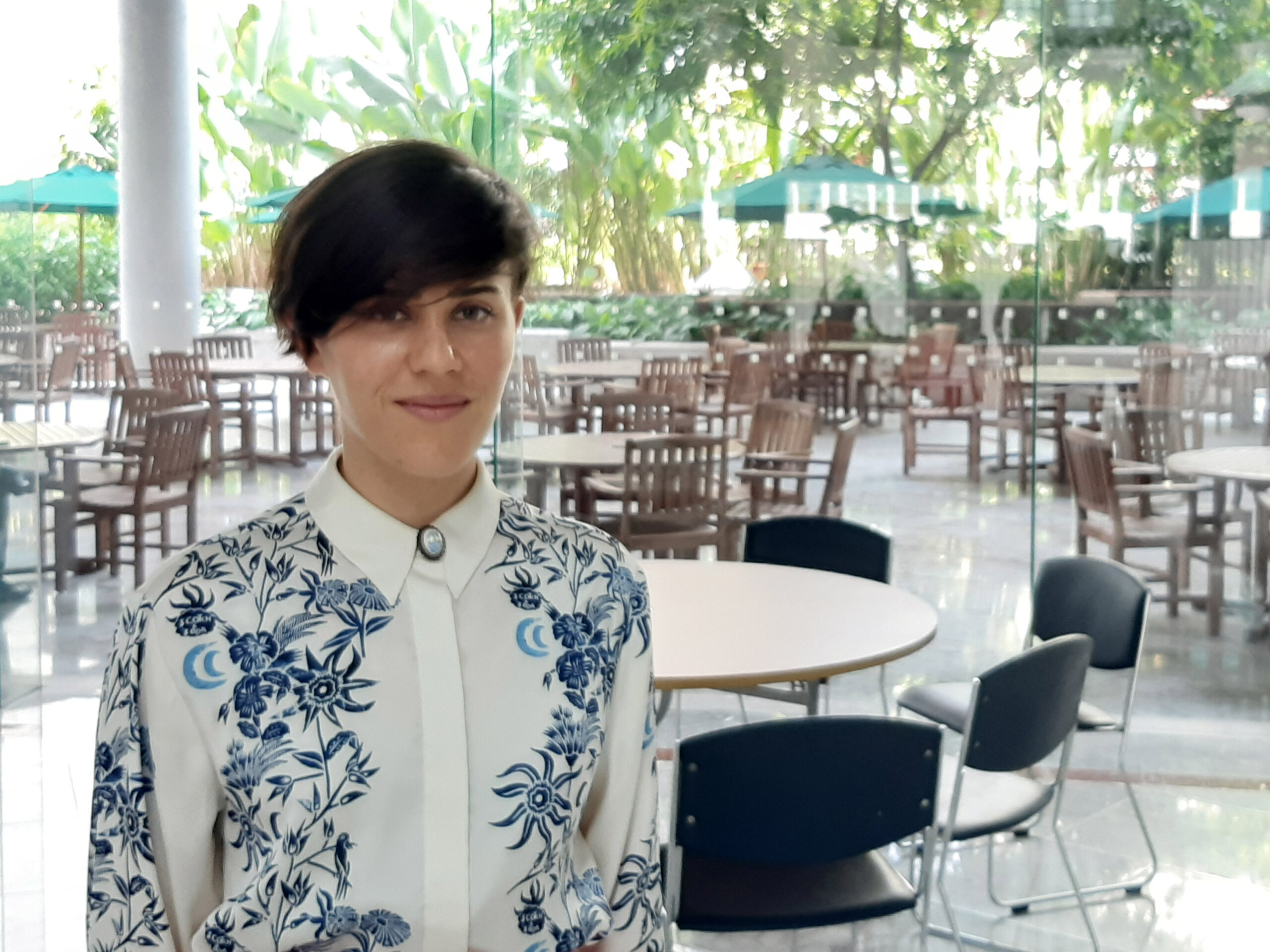 Morgane Roussel-Hemery, portaveu de l'Alt Comissionat de les Nacions Unides pels Refugiats (ACNUR) a Bangkok (fotografia: Xavier Montanyà).