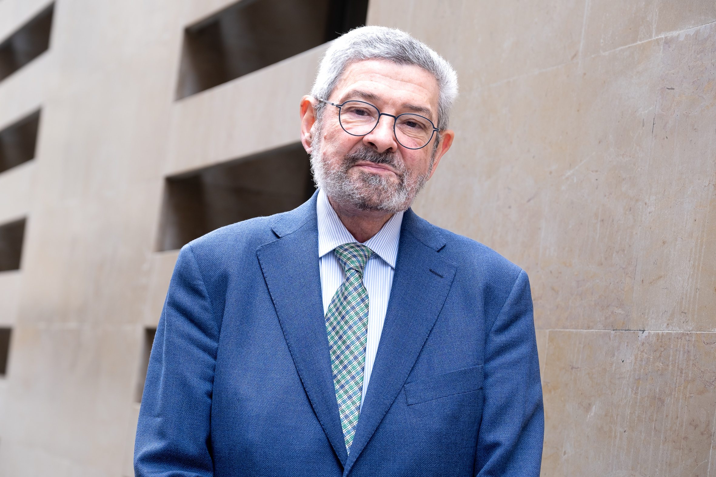 Joan B. Culla, ahir dijous a Barcelona (Foto: Adiva Koenigsberg)