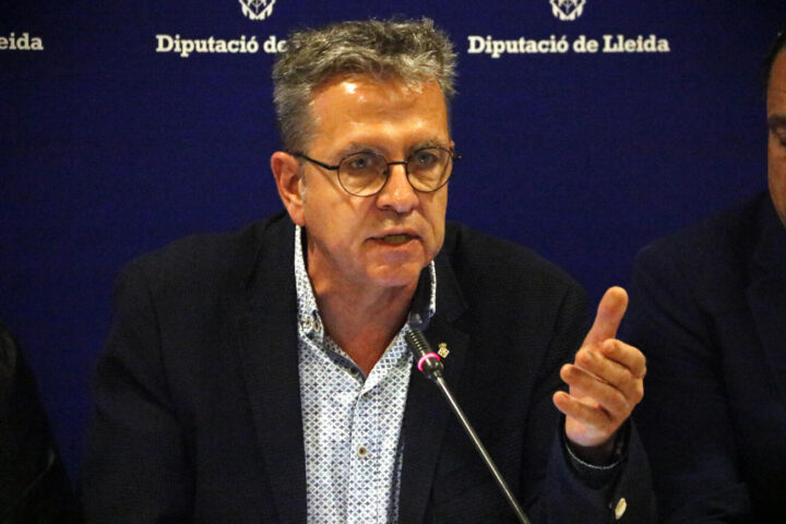 Joan Talarn, president en funcions de la Diputació de Lleida (fotografia: ACN / Oriol Bosch).