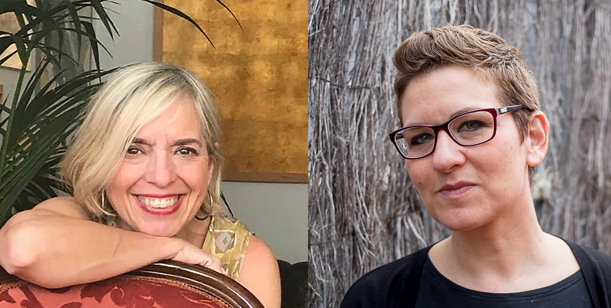 D'esquerra a dreta: Marta Nadal i Laura Huerga.