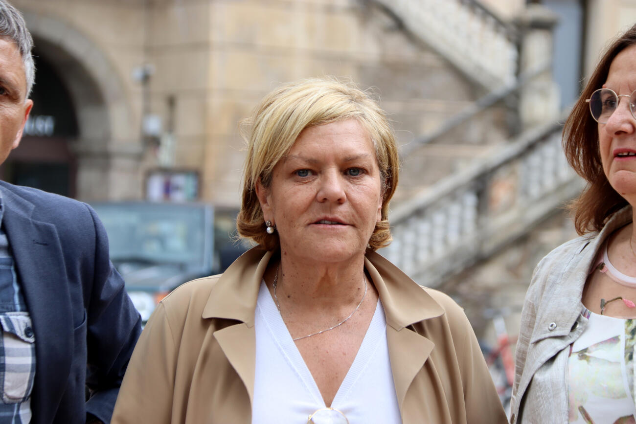 Manoli Vega, cap de llista de Junts per Ripoll (fotografia: ACN / Mar Martí).