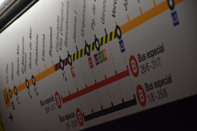 Comença un estiu d’obres al metro amb talls parcials a quatre línies per la Copa Amèrica