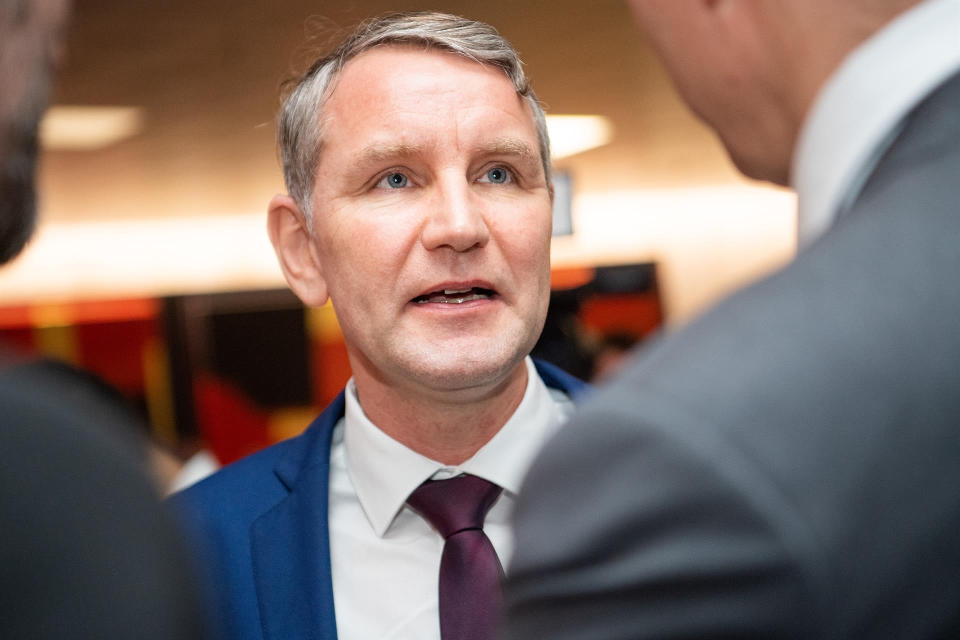 El dirigent del partit ultradretà Alternativa per a Alemanya (AfD) per a l'estat de Turíngia, Björn Höcke (fotografia: Tom Weller/dpa).