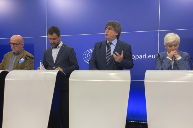 El TJUE dictarà sentència el 5 de febrer sobre l’aixecament de la immunitat europarlamentària de Puigdemont