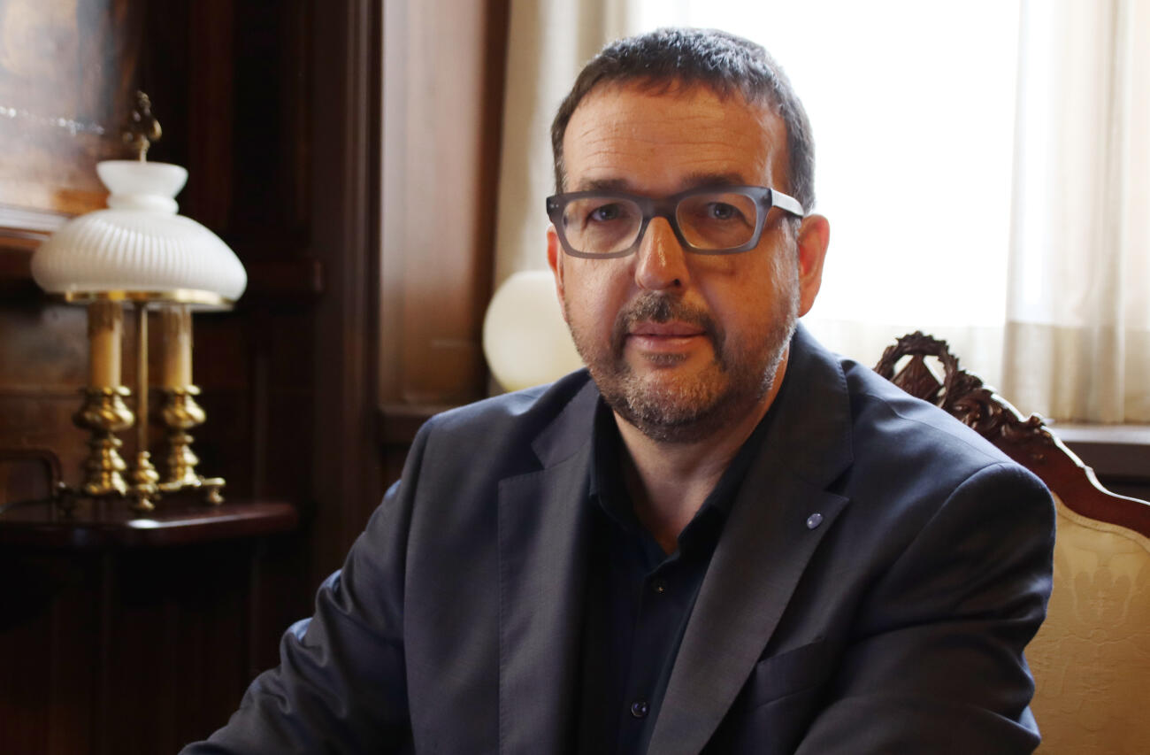 Albert Castells, batlle de Vic, en una imatge d'arxiu (fotografia: ACN).