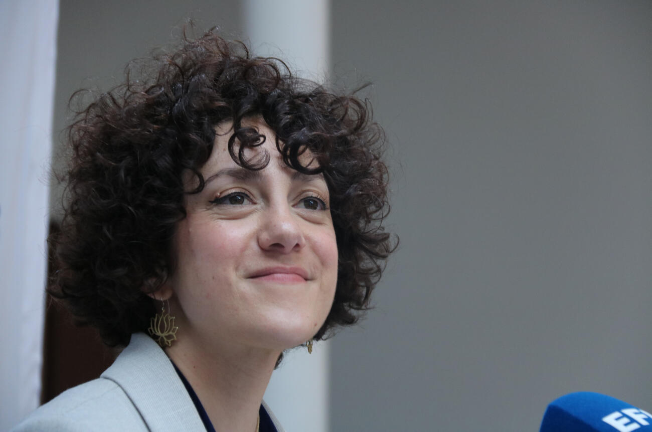 La candidata de Sumar-En Comú Podem a les eleccions espanyoles Aina Vidal (fotografia: ACN / Gerard Artigas).