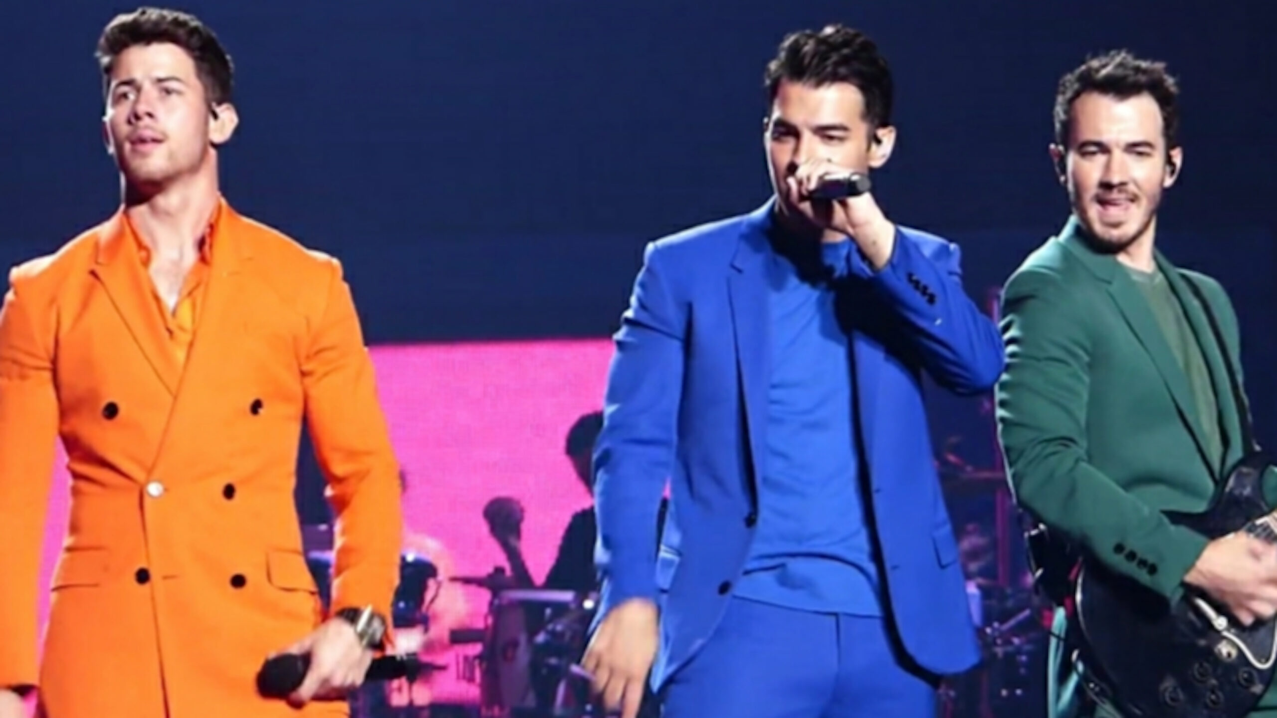 Jonas Brothers en una imatge d'arxiu l'any 2019 (fotografia: Musicharts).