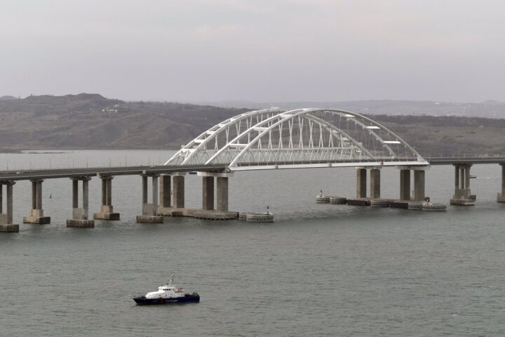 Imatge d'arxiu del pont de Crimea (fotografia: Kremlin/dpa)