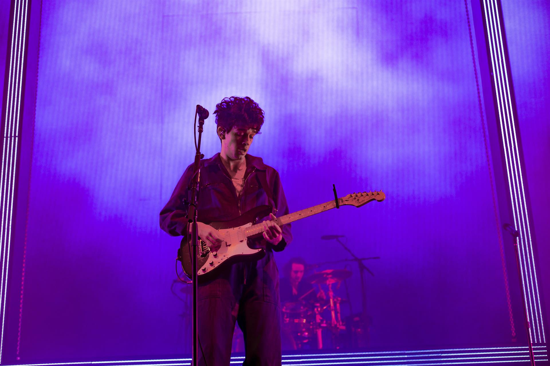 Matt Healy, vocalista de The 1975, en una imatge d'arxiu. Fotografia: Europa Press/Lucy Beth Munday / Rmv