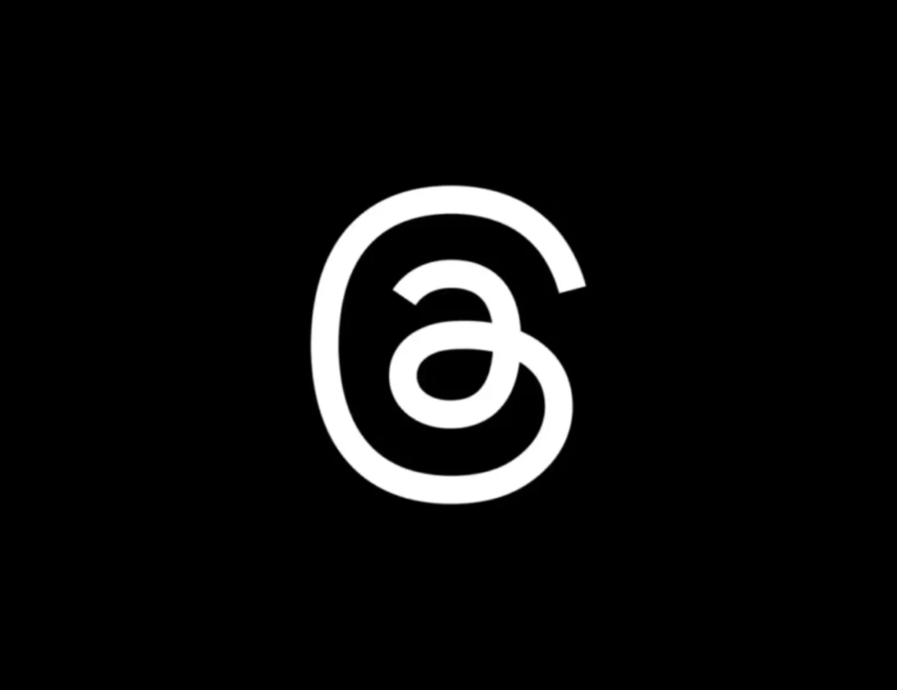 Logo de Threads