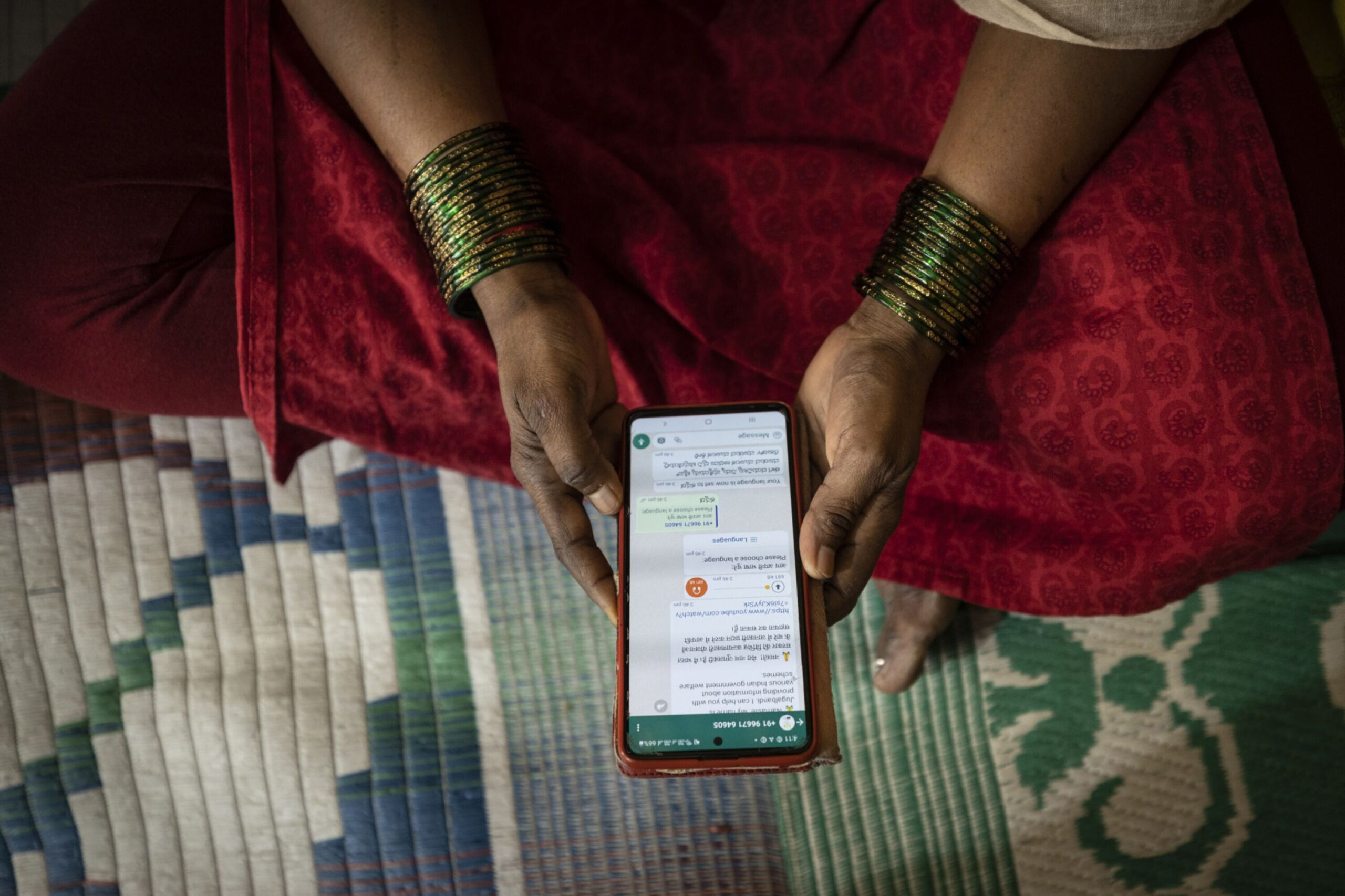 Fotografia per a Bloomberg d'Aparna Jayakumar