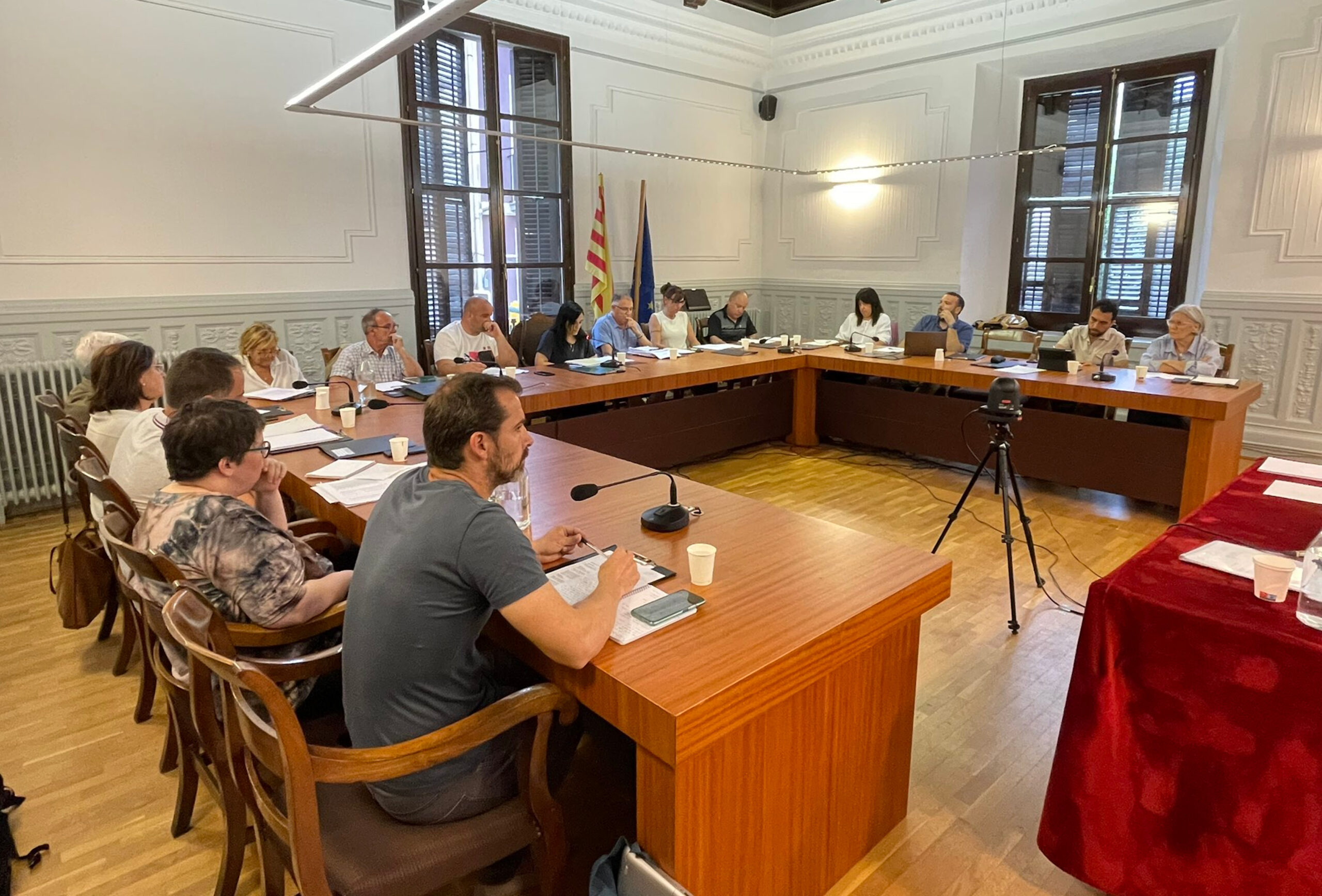 Ple de l'Ajuntament de Ripoll
