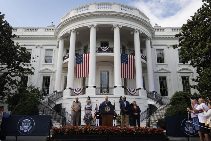 Imatge d'arxiu de la Casa Blanca en un moment de la celebració del 4 de juliol (fotografia: EFE / EPA / Ting Shen).