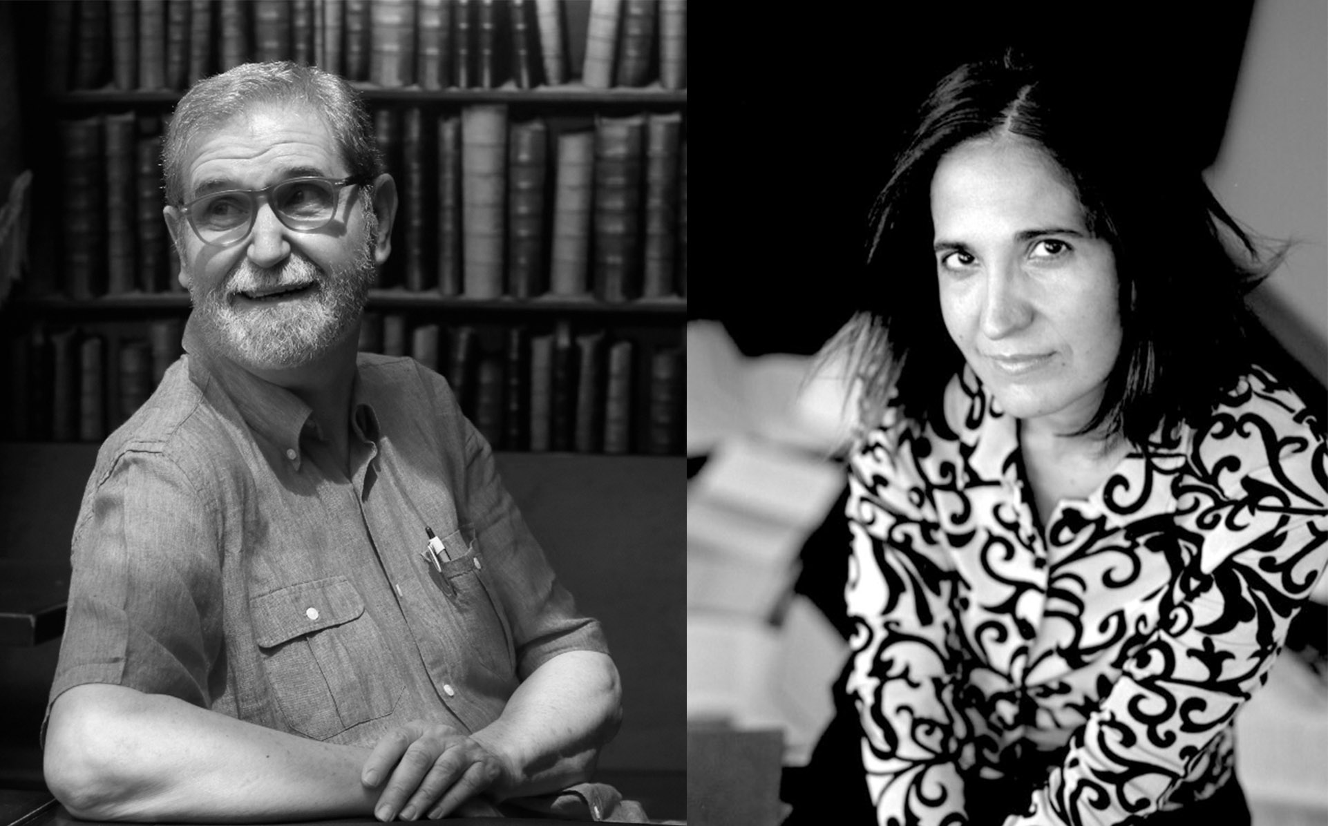 Ramon Solsona i Núria Perpinyà (fotografies: arxiu / Manu Bausc / Wikimedia Commons / CC BY-SA 4.0).