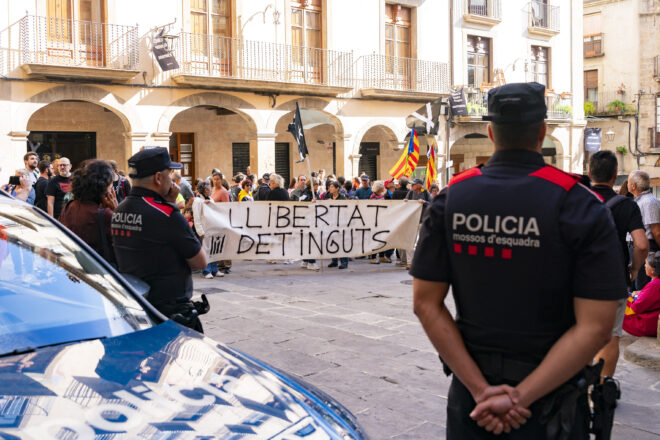 Amnistiats els quatre CDR detinguts durant la Vuelta