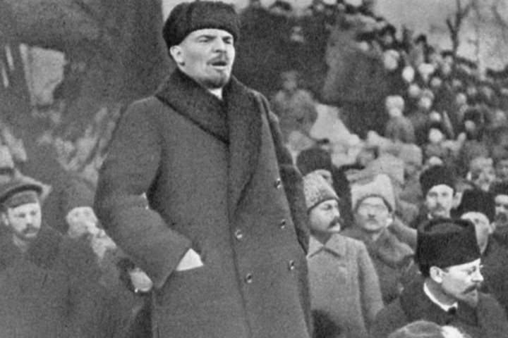 Una imatge d'arxiu del líder de la revolució russa